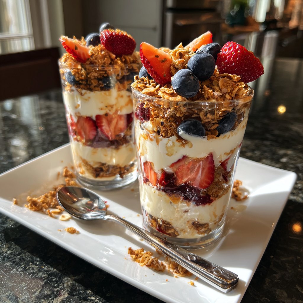 Fruity Yogurt Parfaits