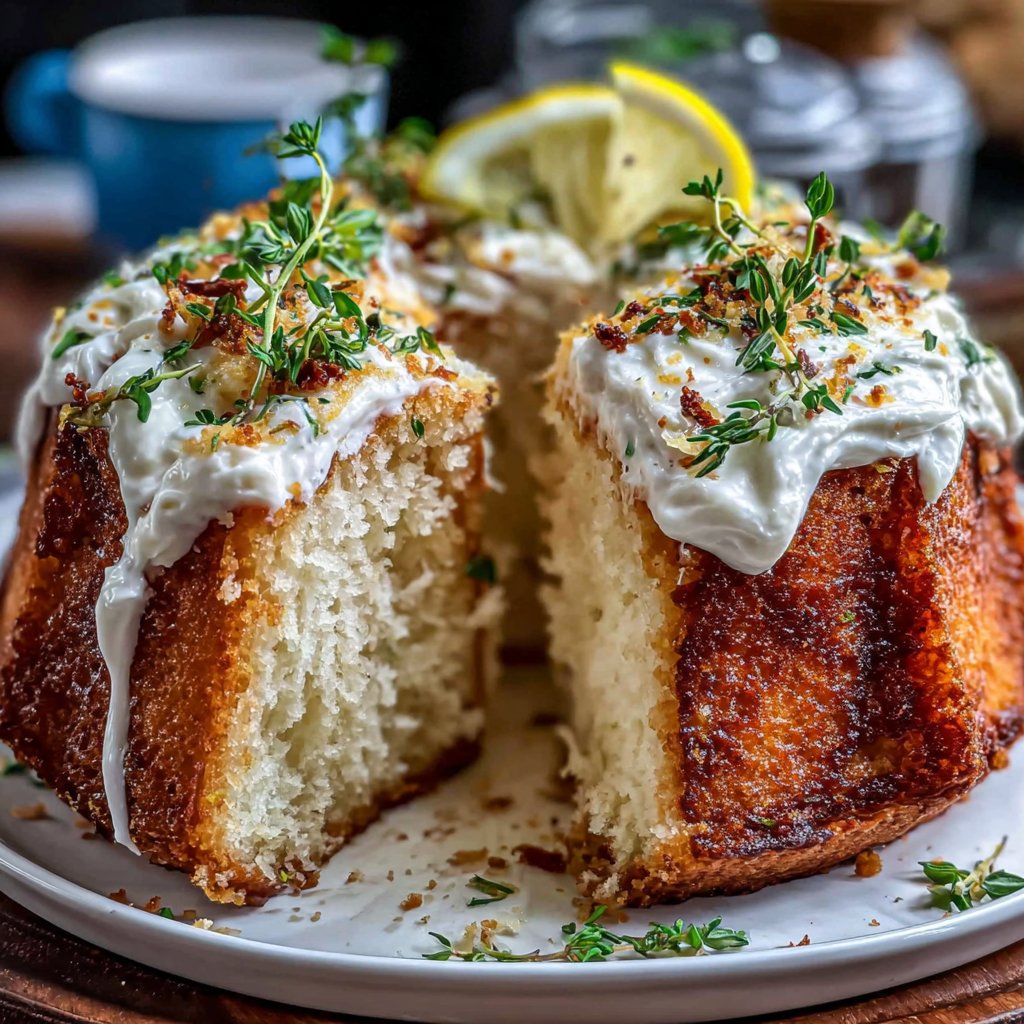 Lemon Thyme Spring Cake