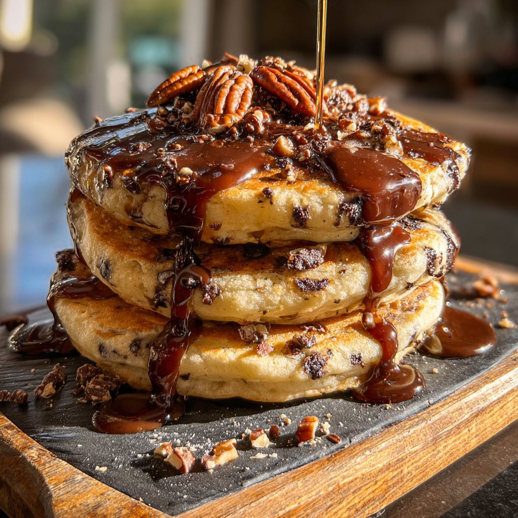 Delicious Chocolate Chip Pancakes