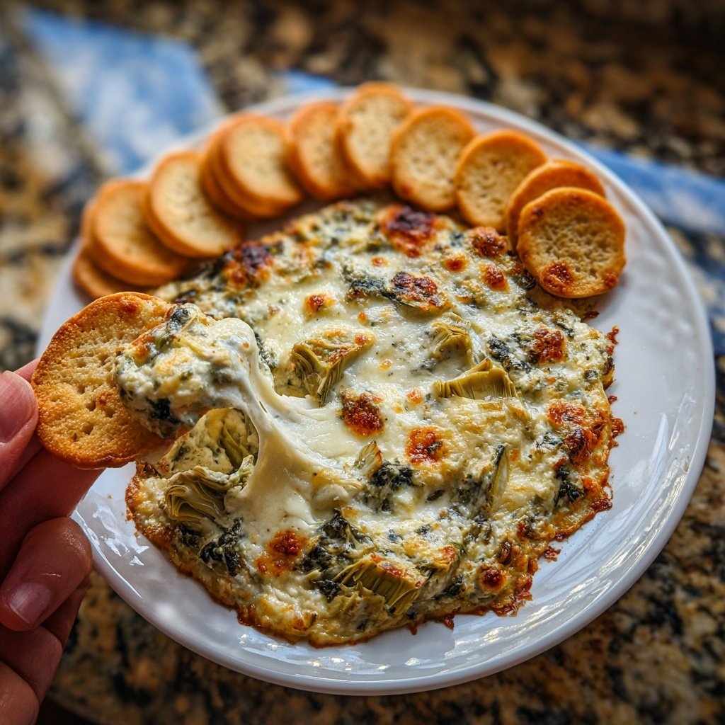 Warm Spinach Artichoke Dip