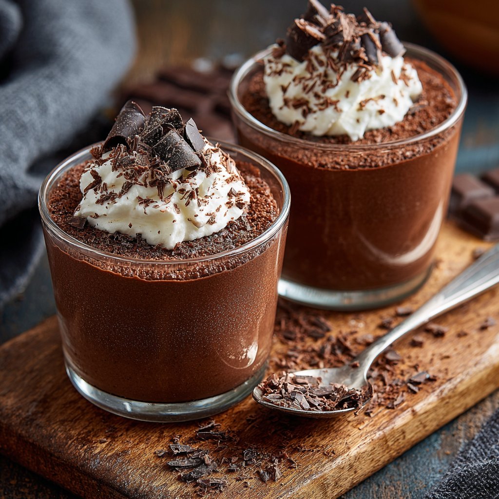 Decadent Chocolate Mousse Cups