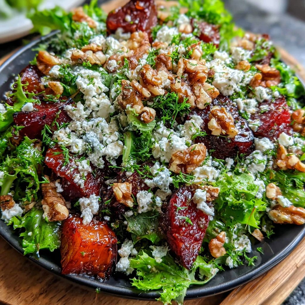 Dandelion and Beet Salad Recipe